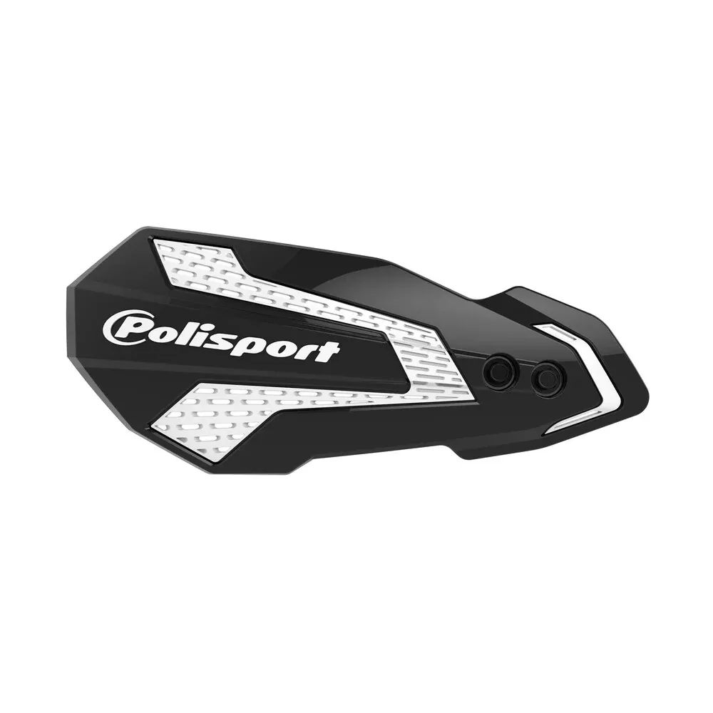 Polisport MX Flow Handguards Black White – 8308200001 Beta Dirt Bikes 2012-2022
