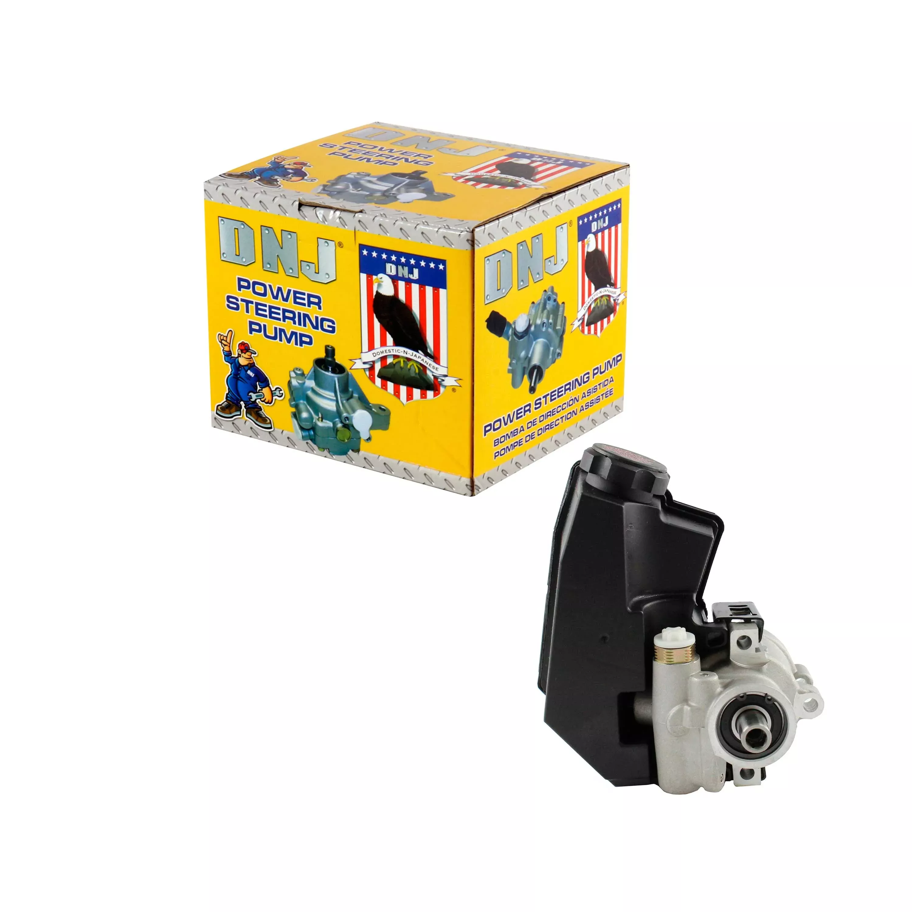 Power Steering Pump 1999-2004 Jeep 4.0L-4.7L