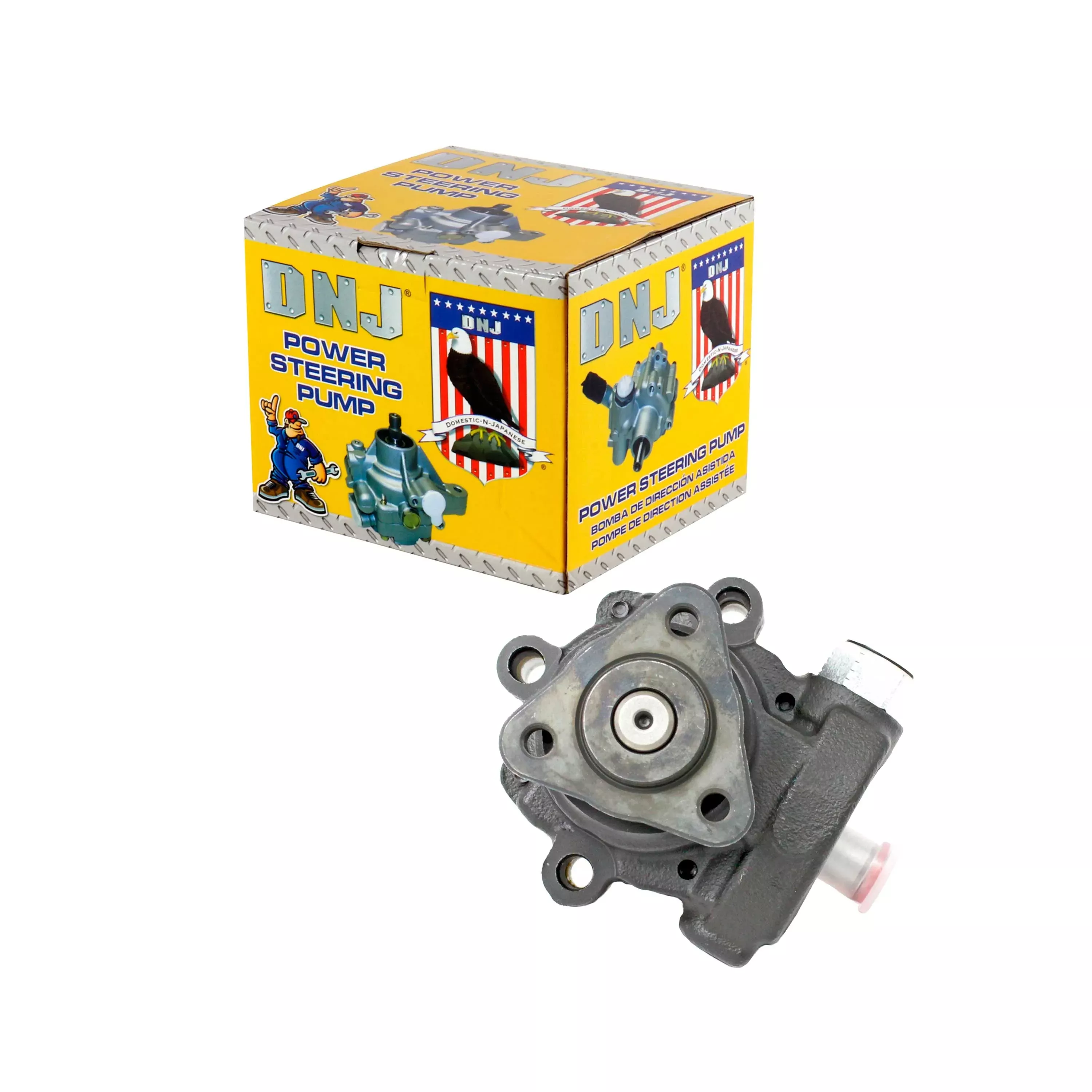 Power Steering Pump 1999-2004 Land Rover 4.0L-4.6L