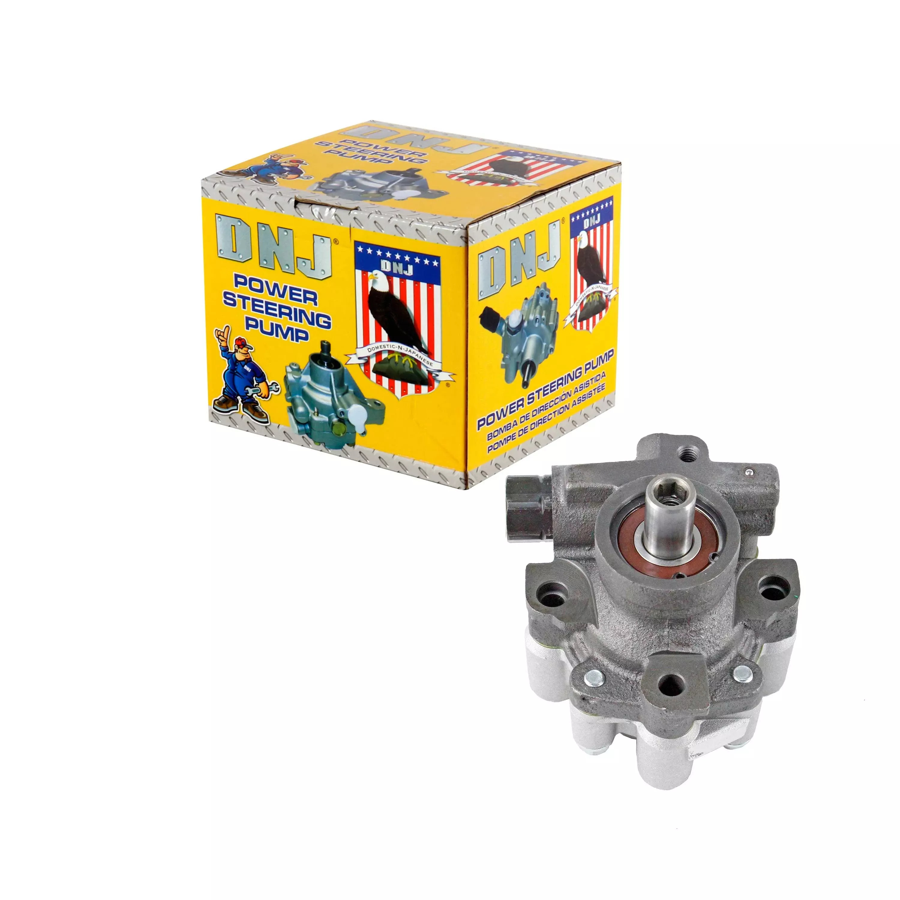 Power Steering Pump 2000-2004 Dodge 3.7L-4.7L