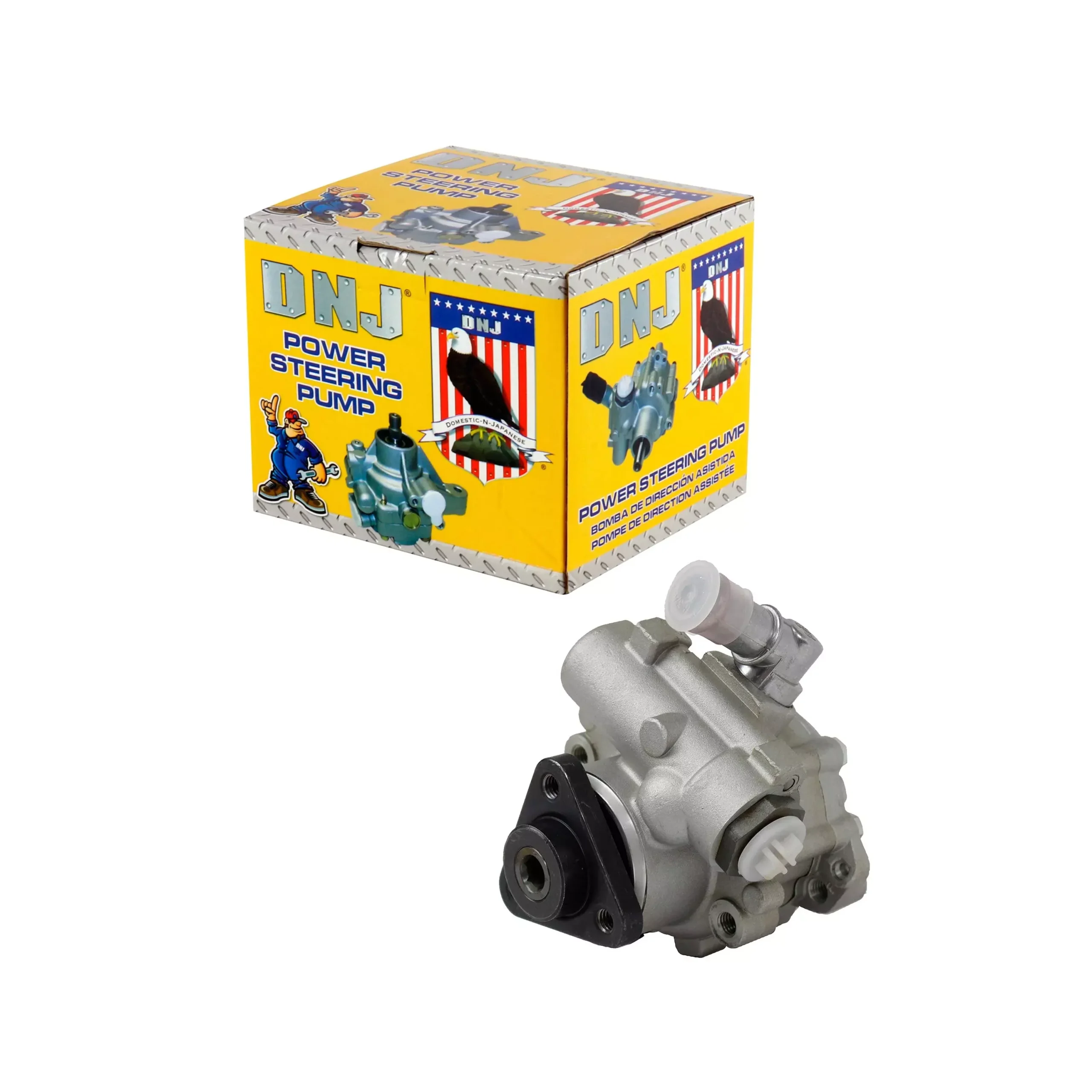 Power Steering Pump 2002-2010 BMW 4.4L-4.8L