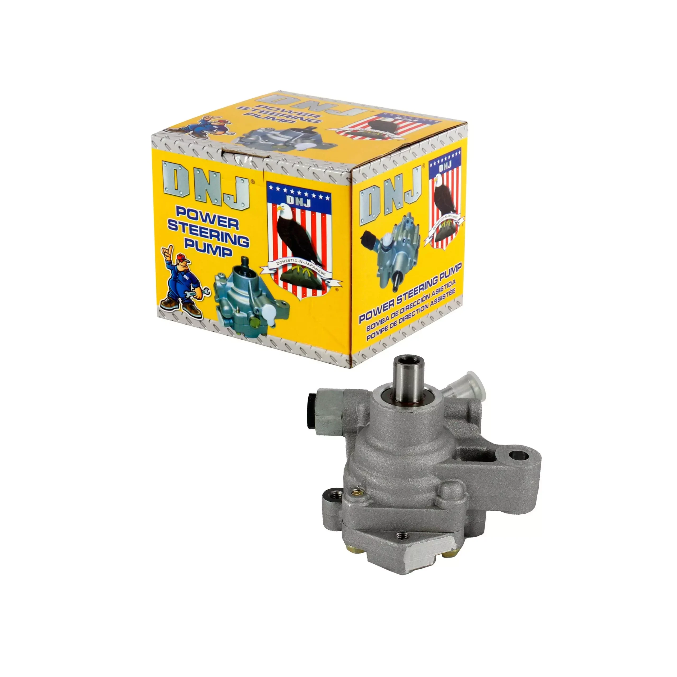 Power Steering Pump 2005-2010 Cadillac 4.4L-4.6L