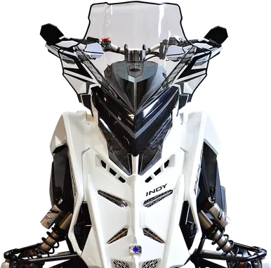 Powermadd Cobra W/S Mid Clear/Blk 18" Pol Matryx - 14630