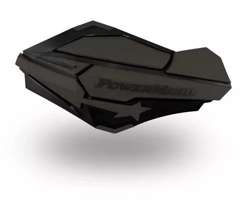 PowerMadd Sentinel Handguards Guards Kit Black Charcoal Snowmobile Snow Hayes
