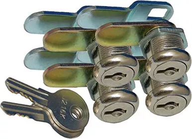 Prime Products 18-3310 5/8" Keyed Camlock Pack of 4