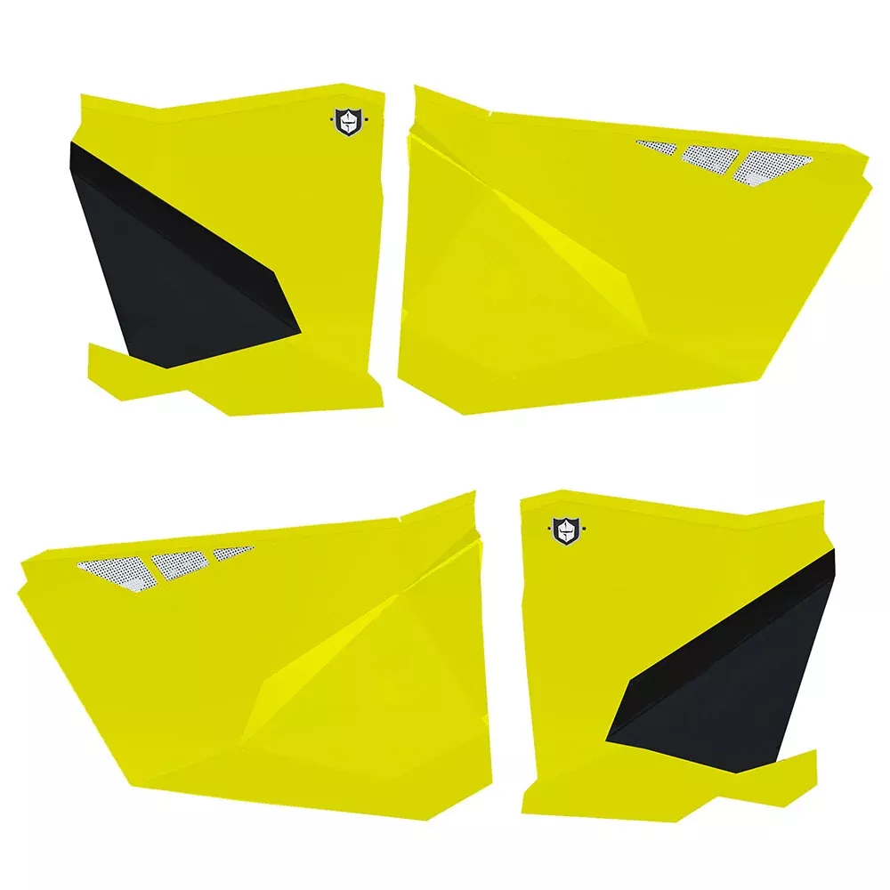 Pro Armor Traditional Half Doors Lime Squeeze - P1910D003LSQ Polaris RZR 2020-2023