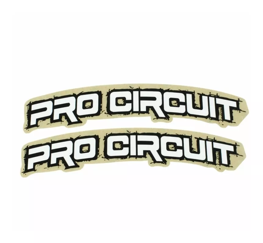 Pro Circuit Retro Fender Stickers
