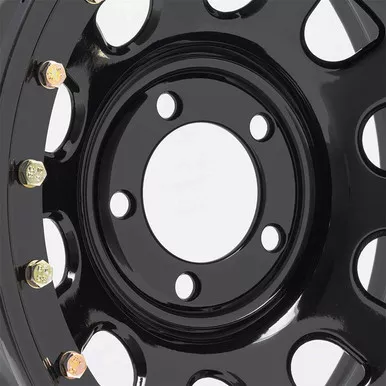 Pro Comp 252-5185F Steel Series 252 Wheel With Flat Black Finish (15x10"/6x5.5")