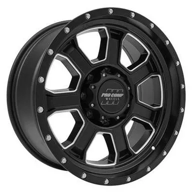 Pro Comp Alloys 5143-2989 Wheel, 15x8, 5x4.5, Gloss Black Finish