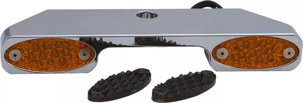 Pro One Turn Signal Bar With Amber LED Narrow Glide CHR – 909101