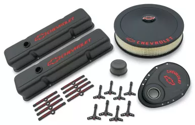 Proform 141-758 Black Crinkle Engine Dress-Up Kit with Red Logo