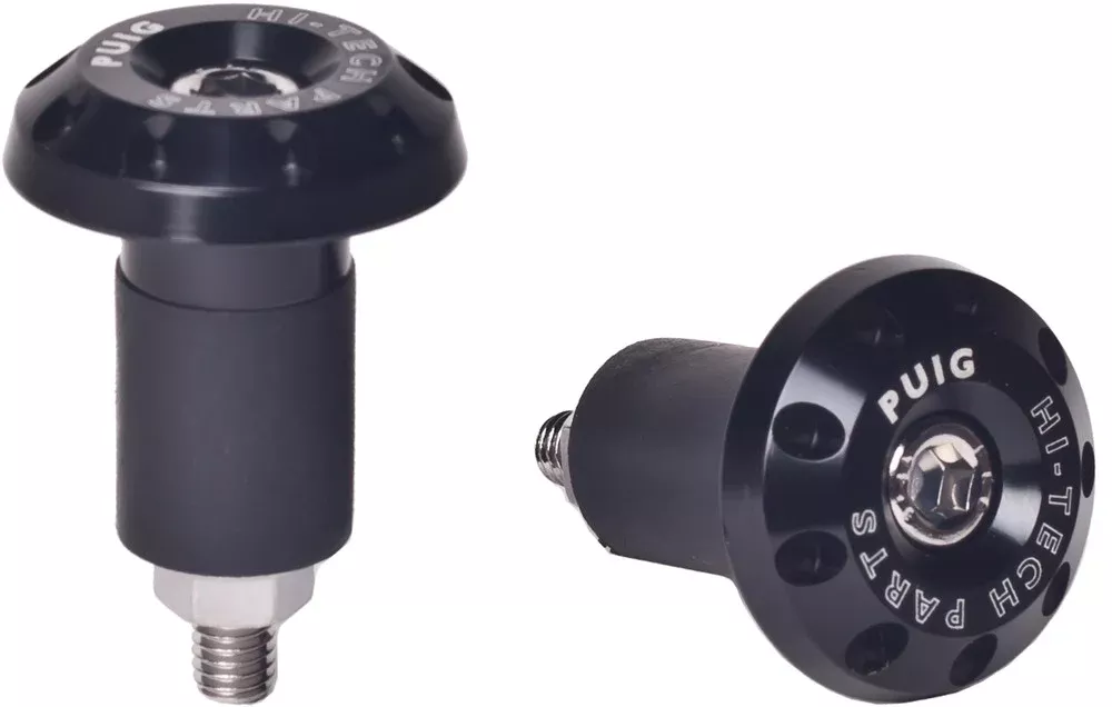 Puig Hi-Tech Parts Bar Ends Race Universal Black – 6222N