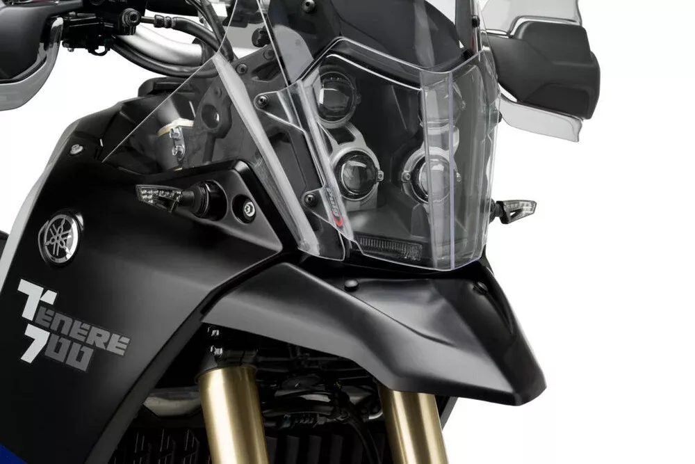 Puig Hi-Tech Parts Headlight Protector Clear – 3733W Yamaha Tenere 700 2023