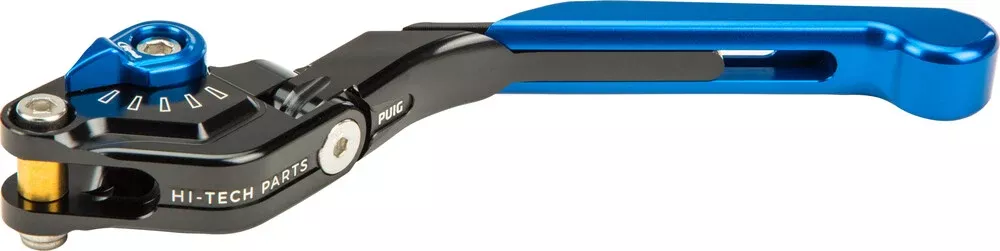 Puig Hi-Tech Parts Lever Clutch Extendable Foldable Blue - 24ANA