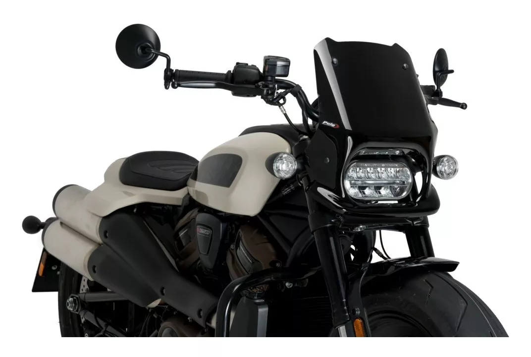 Puig New Generation Sport Windshield For Harley Sportster S 2021-2026