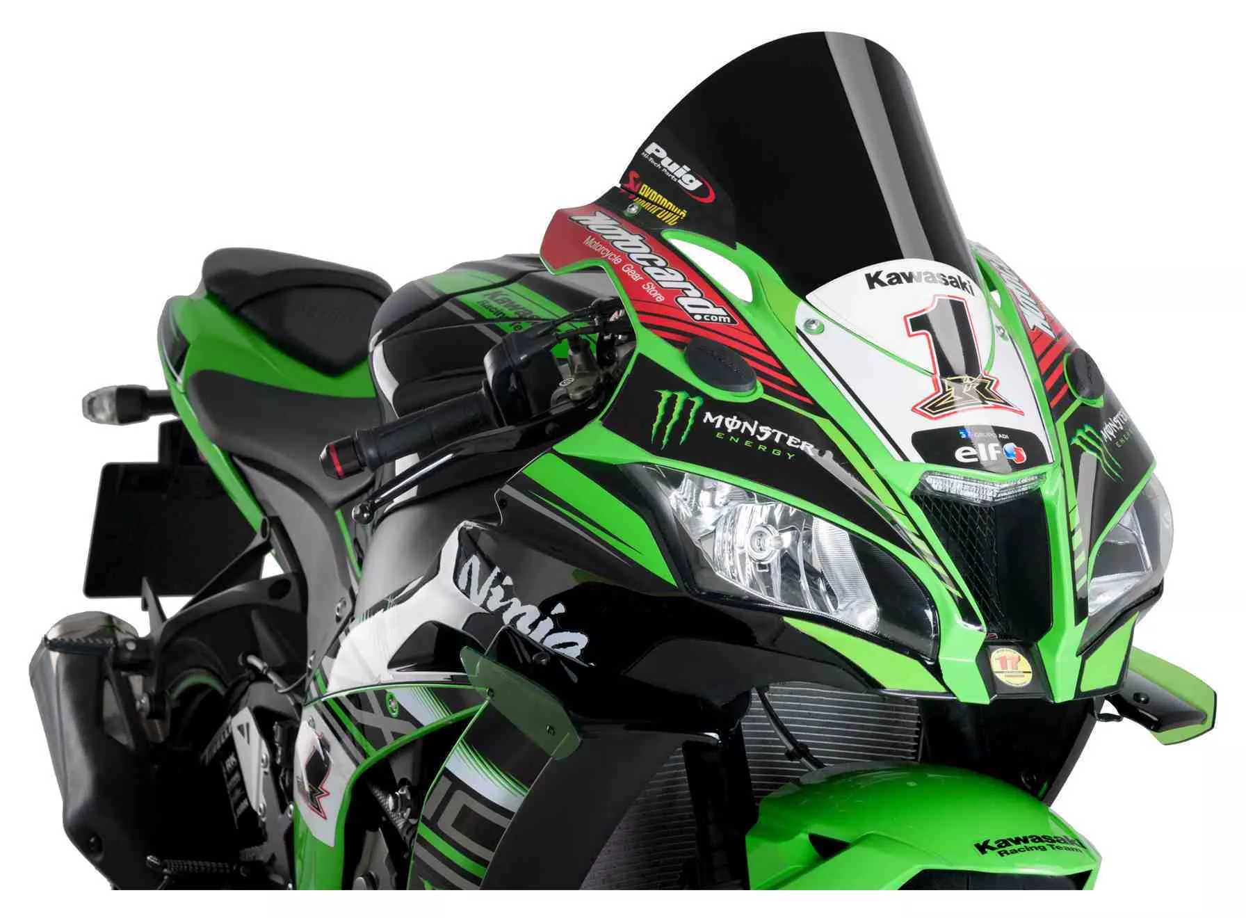 Puig R-Racer Windscreen Kawasaki ZX10R 2016-2020