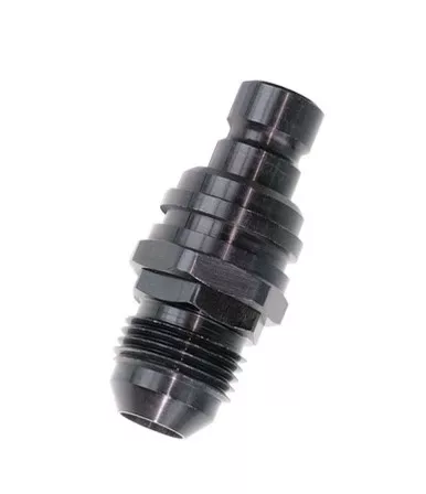 Q/R #10 Male Plug Black 52410