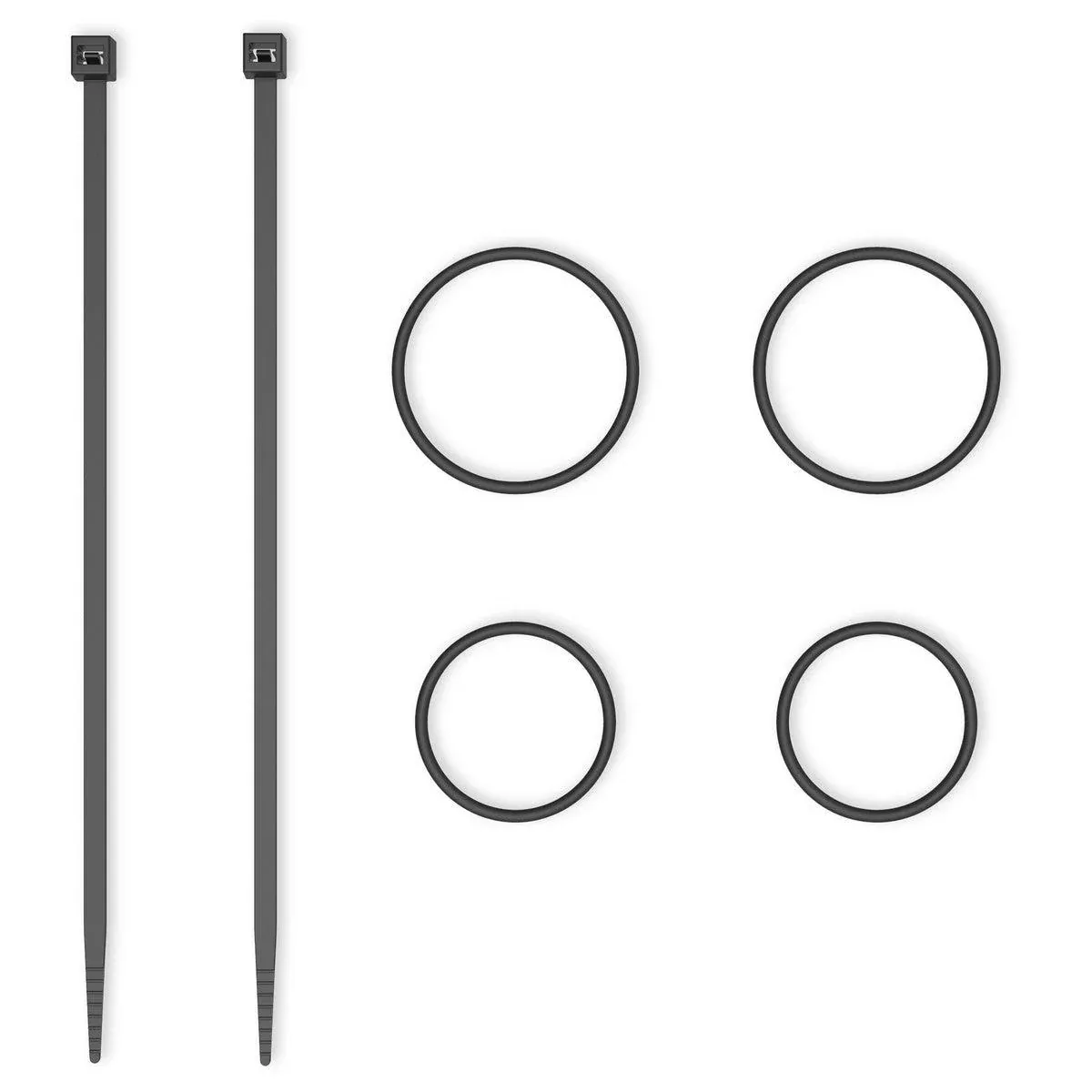 Quad Lock Replacement O-rings Zip Ties QLP-BKE