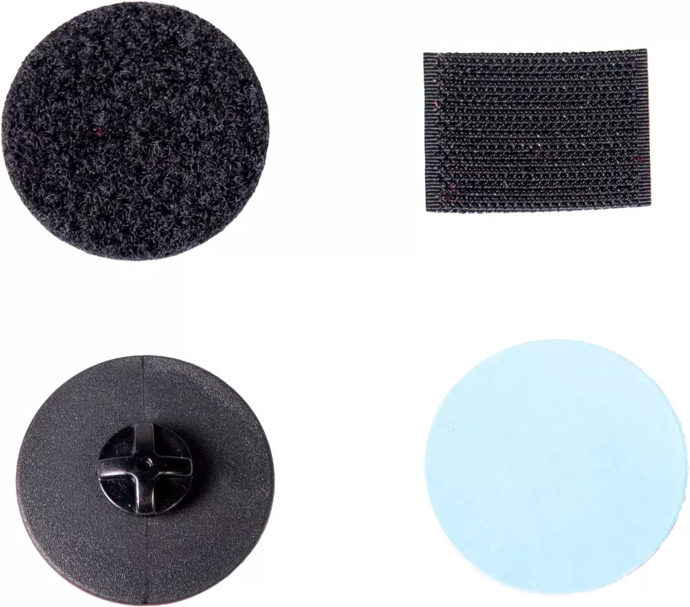 Quick Strap Stick-ON Button Kit Black - RB-40 BLK
