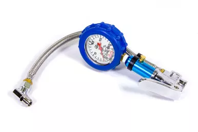 QuickCar 0-20 PSI Glow Tire Inflator 2-1/4" Gauge 56-222