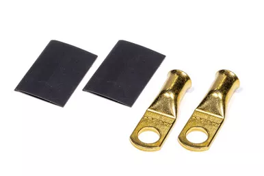 QuickCar 4 AWG Battery Terminal 5/16" Eyelet Copper Pair 57-520