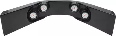 QuickCar Extreme 4-Gauge Molded Dash Black OP/WT/OT/FP 61-7724