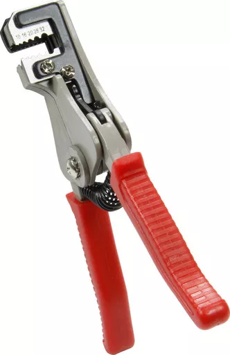 QuickCar Heavy Duty Wire Stripper 6" 8-18 AWG with Depth Adjustment Guide 50-393