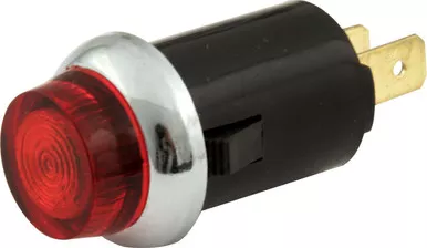 QuickCar Red 3/4" Warning Light 12V 61-701