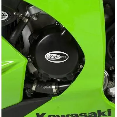 R&G Racing Black 3 Piece Engine Case Cover Kit KEC0023BK