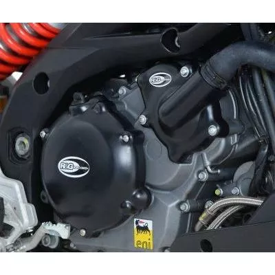R&G Racing Black 3 Piece Engine Case Cover Kit KEC0058BK
