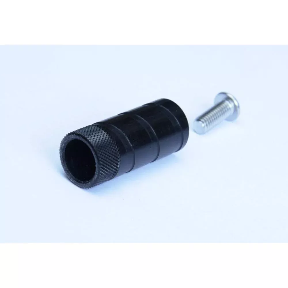 R&G Racing Black Adjustable Rearsets Replacement Pedal Tip PT0001BK