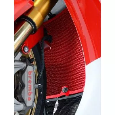 R&G Racing Black Aluminum Radiator Guard RAD0065BK