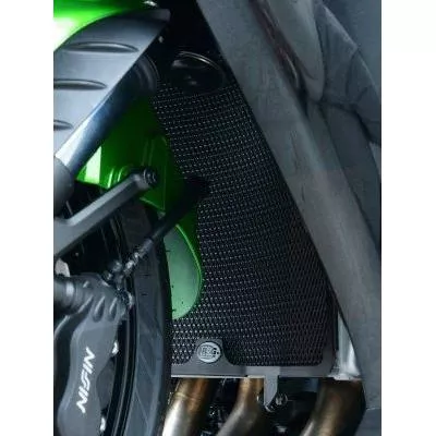 R&G Racing Black Aluminum Radiator Guard RAD0183BK