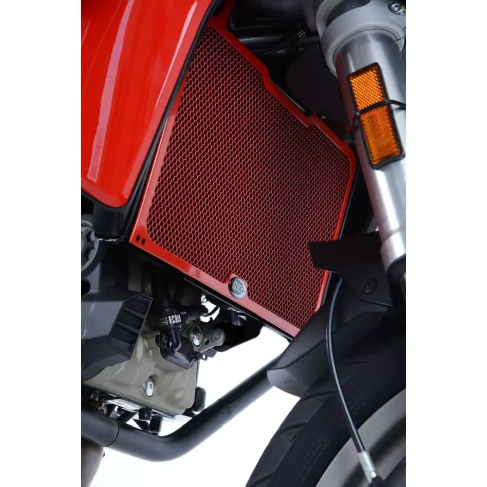 R&G Racing Black Aluminum Radiator Guard RAD0217BK