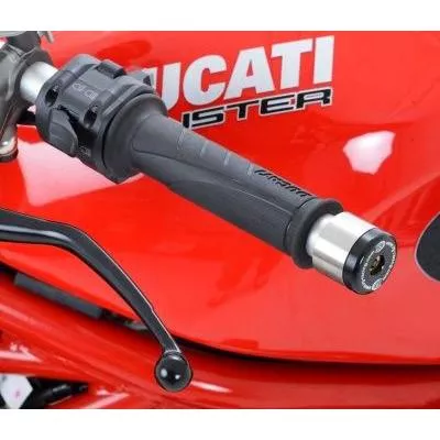 R&G Racing Black Bar End Sliders BE0023BK