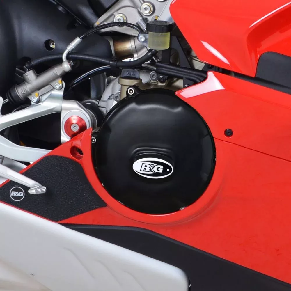 R&G Racing Black Engine Case Cover RHS ECC0255BK