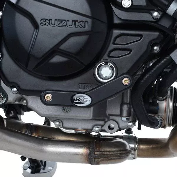 R&G Racing Black Engine Case Sliders RHS ECS0107BK