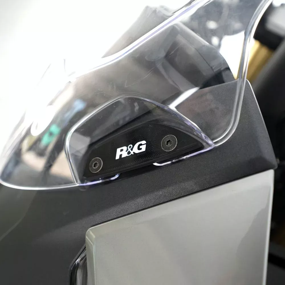 R&G Racing Black Mirror Delete Blanking Plates MBP0042BK