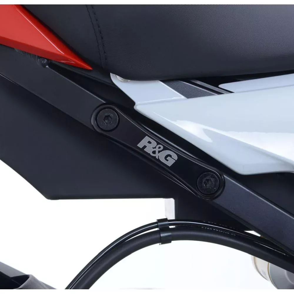 R&G Racing Black Rear Foot Rest Delete Blanking Plates Single BLP0002BKSINGLE