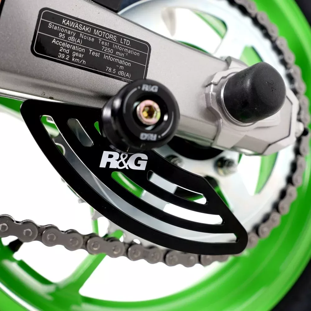 R&G Racing Black Toe Chain Guards TG0015BK