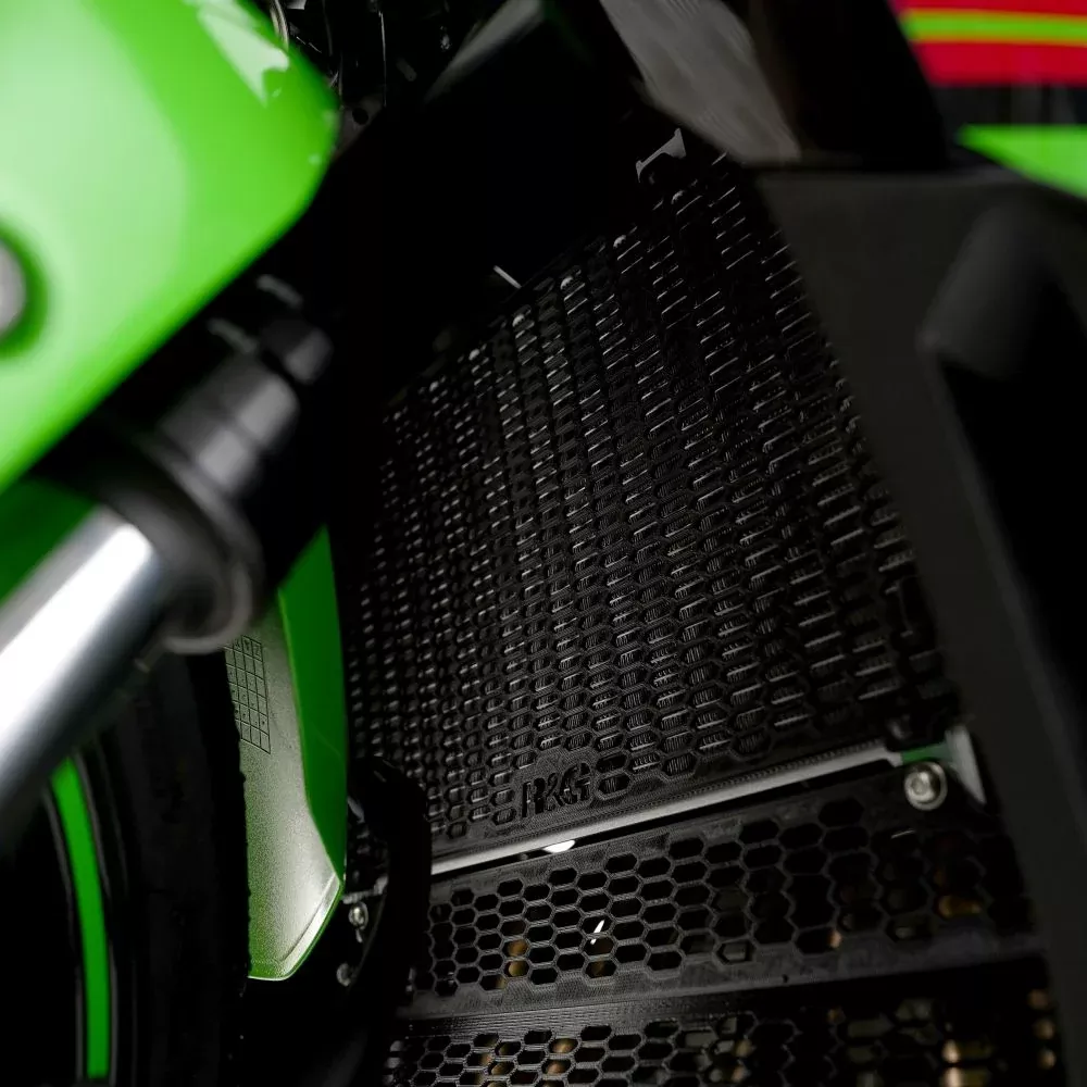 R&G Racing Matt Green PRO Radiator Guard RAD0333PROGR