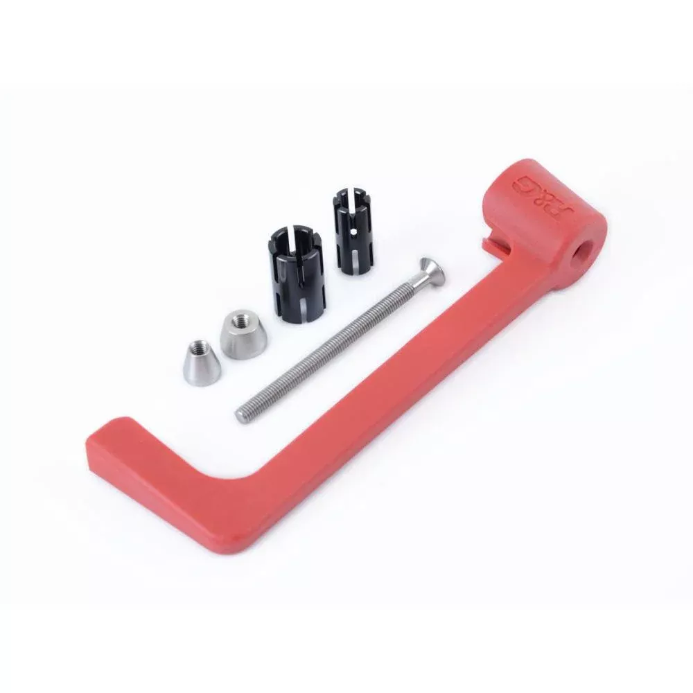 R&G Racing Red Moulded Lever Guard MLG0005BK