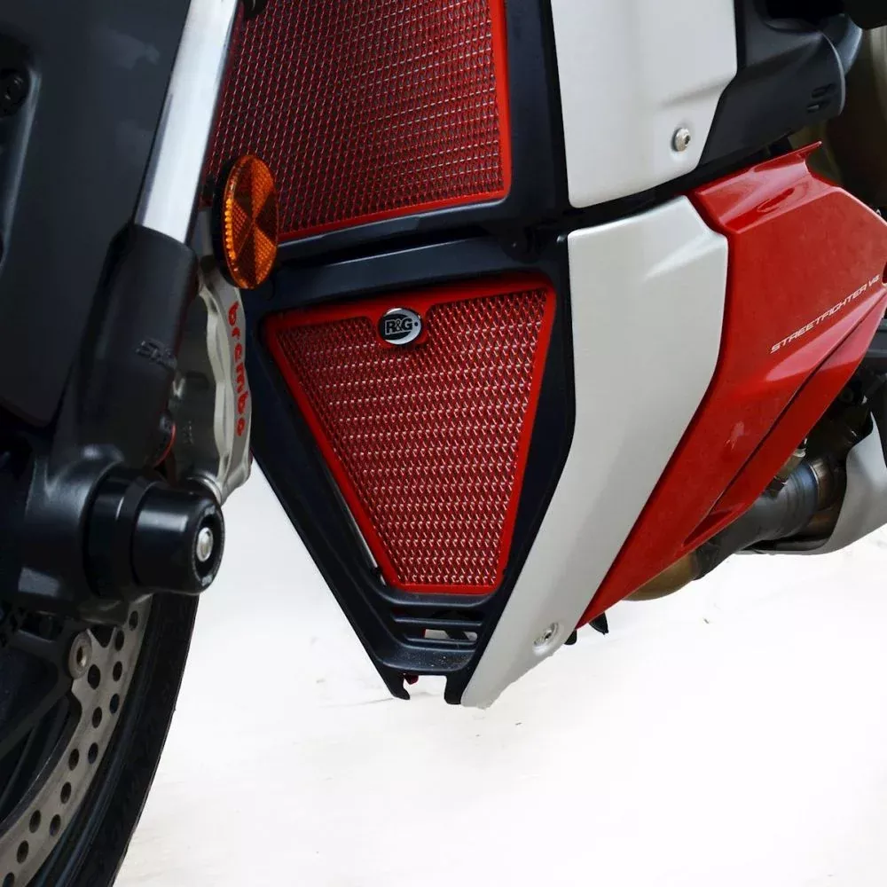 R&G Racing Red Oil Cooler Guard OCG0038RE