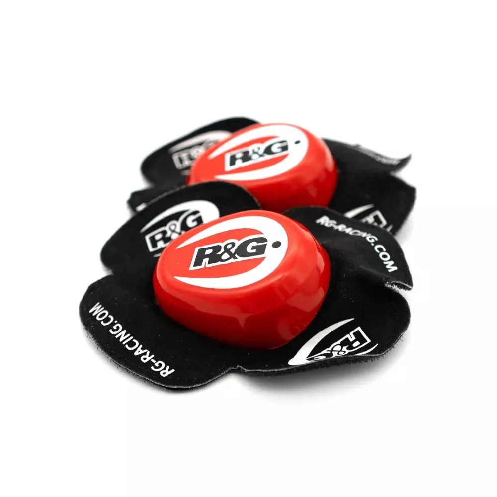 R&G Racing Red Standard Profile Aero Knee Sliders Set AKS0005RE