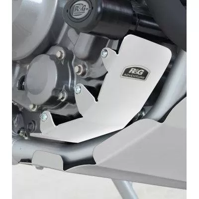 R&G Racing Silver Engine Case Guard ECG0002SI