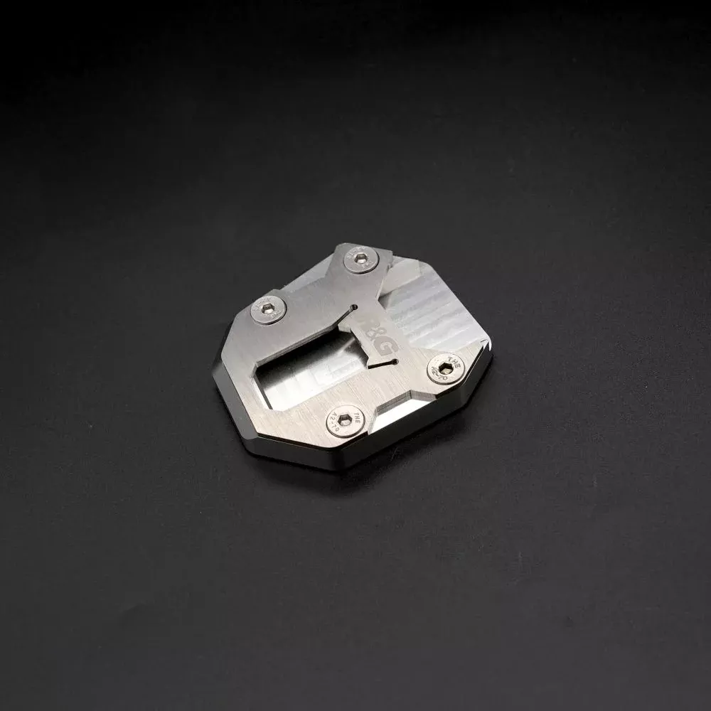R&G Racing Silver Kickstand Shoe PKS0153SI
