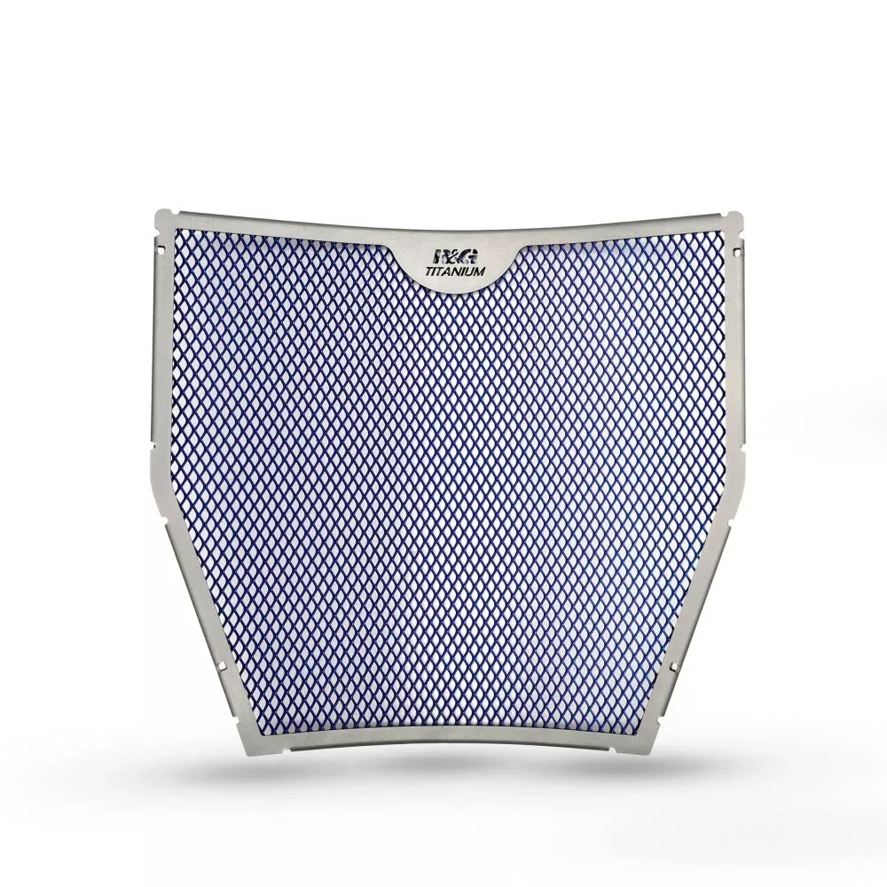R&G Racing Titanium Radiator Guard RAD0256RACINGTI