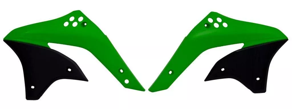 RADIATOR SCOOPS 06-08 KXF450, RTECH R-CVKXFVENR46