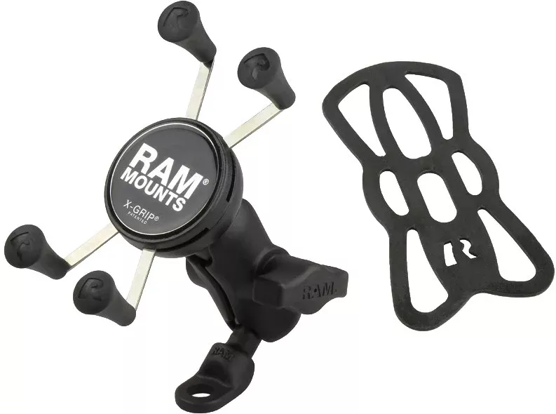 Ram Mounts X-Grip Phone Mount With 9MM Angled Bolt Head Adapter - RAM-B-272-A-UN7