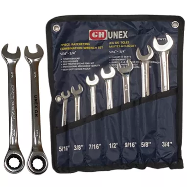 RATCHETING WRENCH SET